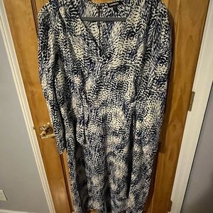 Express dress size xl long sleeve